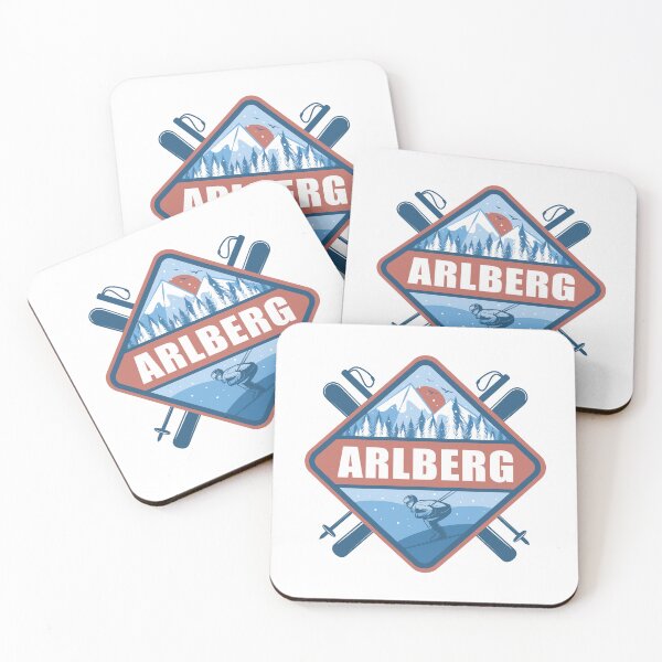 Item preview, Arlberg Austria Skiing Design, Winter Sport designed and sold by CynthiaGraphics.