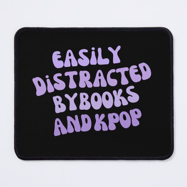 Item preview, Copy of Easily Distracted By Books And Kpop (Purple) designed and sold by Megurix.