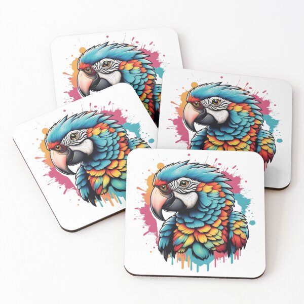 Item preview, Impressive design of a cute parrot for a t-shirt designed and sold by CharlieDesings.
