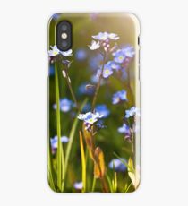 Forget me not iPhone Case