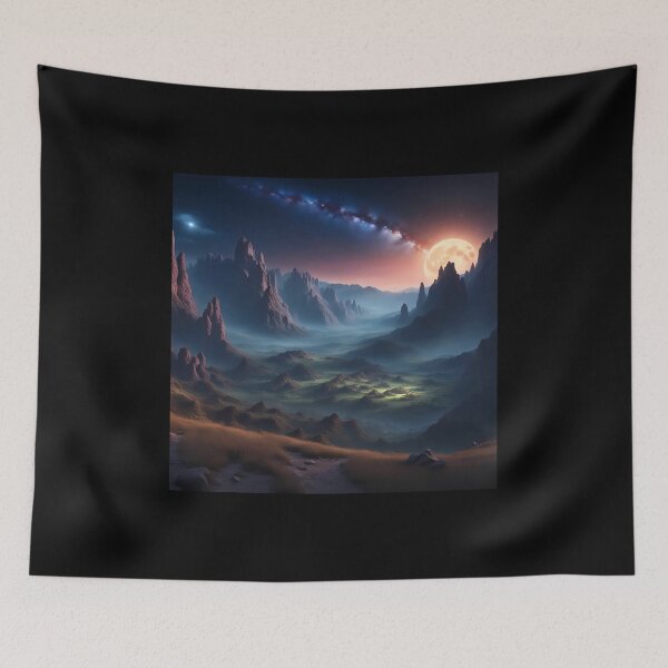 Item preview, Alien Horizons designed and sold by AICreativeArts.