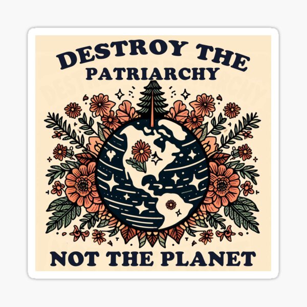 Artikel-Vorschau von Zerstöre das Patriarchat, nicht den Planeten, designt und verkauft von clintang.
