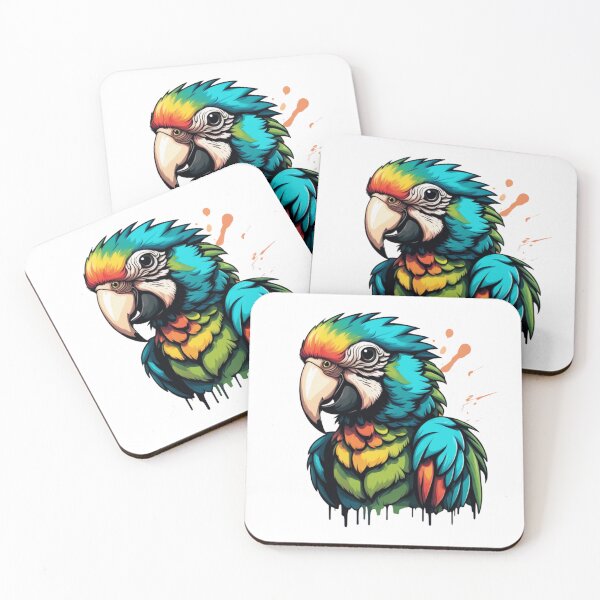 Item preview, Impressive design of a cute parrot for a t-shirt designed and sold by CharlieDesings.