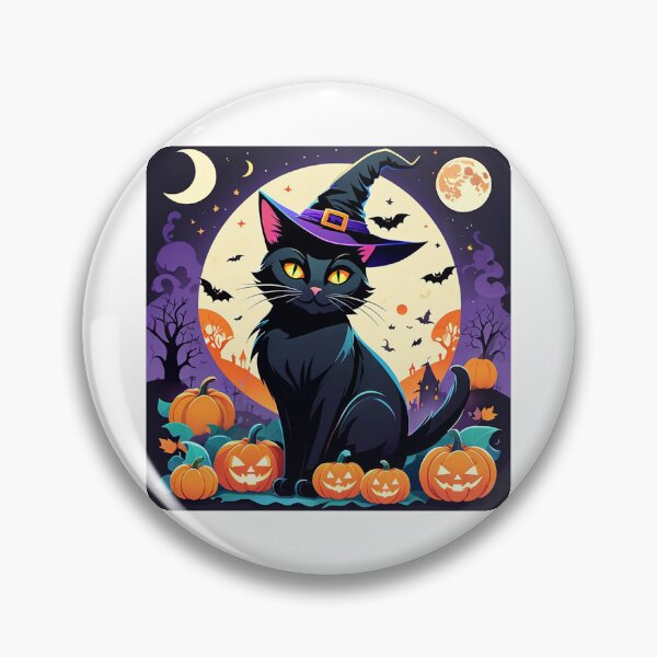 Artikelvorschau, Hexenkatze entworfen und verkauft von HaoStickers.
