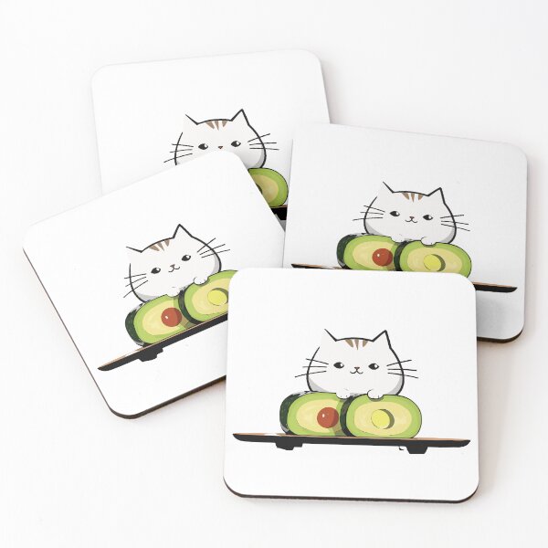 Item preview, avocado cat | avocado sushi cat  designed and sold by MindFrank.