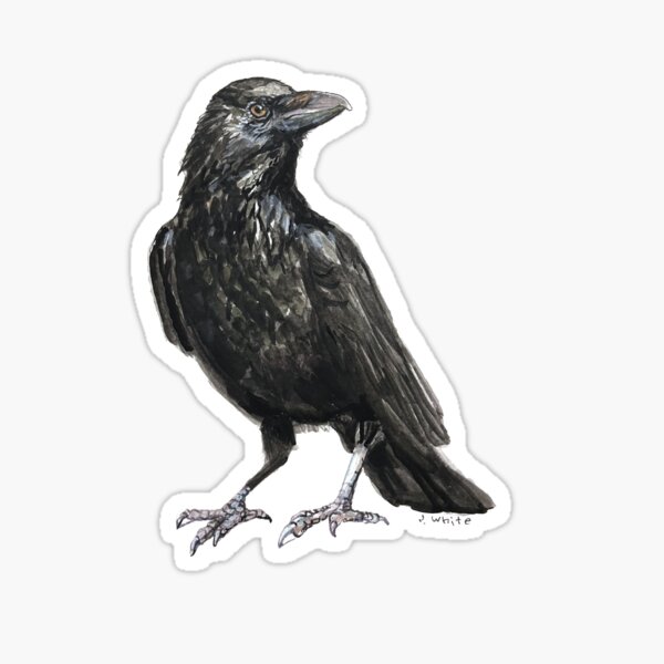 Item preview, Waiting Crow designed and sold by jenesaiscluck.