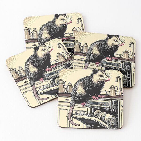 Item preview, dishwasher possum designed and sold by clintang.