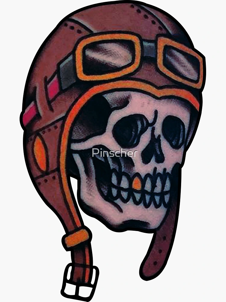 skull with samurai helmet by Mike Boissoneault : Tattoos