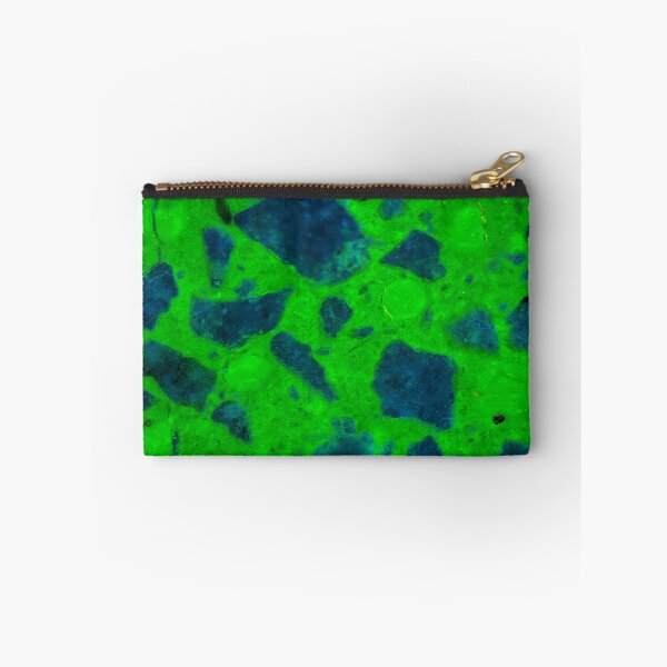 Item preview, Fluorescence microscope photo of a concrete thin section designed and sold by Zosimus.