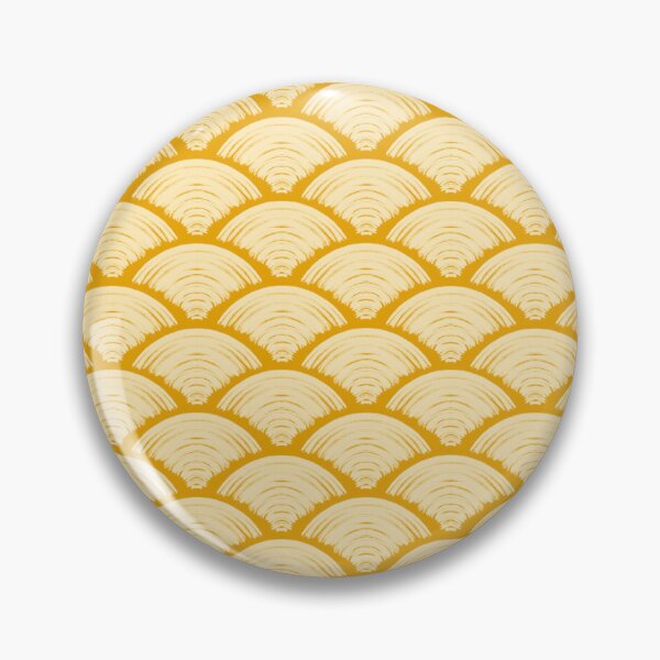 Item preview, Scallops - Deep Yellow designed and sold by Motifany.