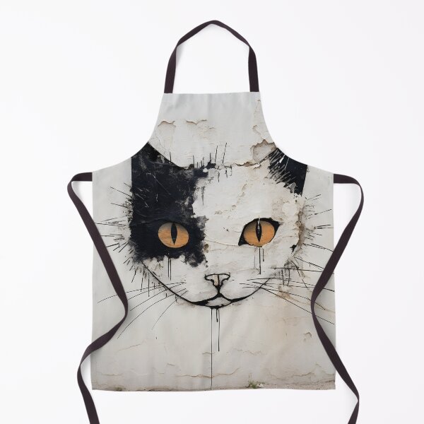 Item preview, wall graffiti surrealism cat digital print designed and sold by dcrc.