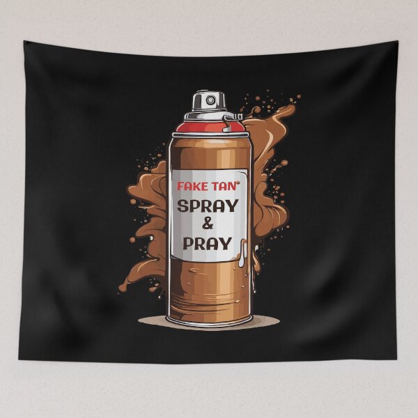 Item preview, Spray and Pray. Tanning spray effect. designed and sold by twisted-dot.