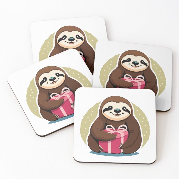 Item preview, Baby Sloth Christmas designed and sold by okomerkilic.