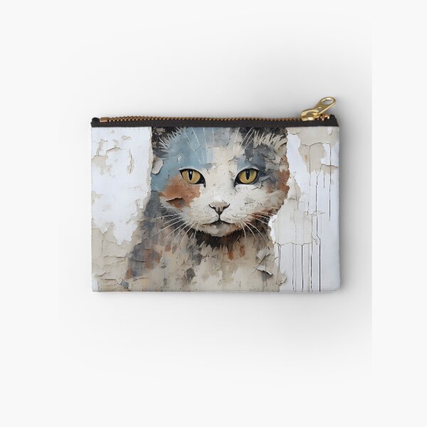 Item preview, wall graffiti surrealism cat digital print designed and sold by dcrc.