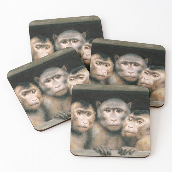 Item preview, Three monkeys | Gabriel von Max designed and sold by LaMadeleine.