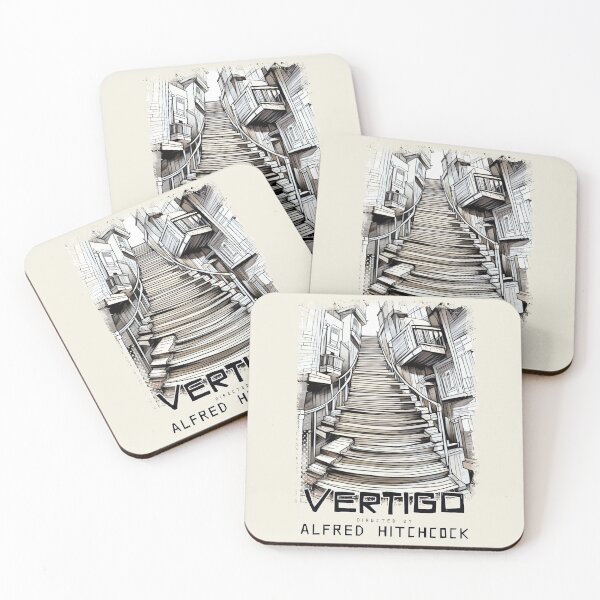 Item preview, Vertigo by Alfred Hitchcock Alternate Movie Poster Fan Art designed and sold by Naumovski.