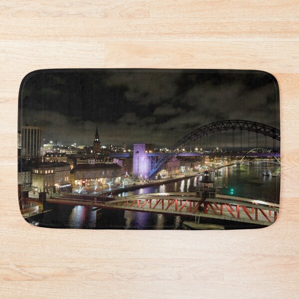 Item preview, The River Tyne at night (2) designed and sold by Violaman.