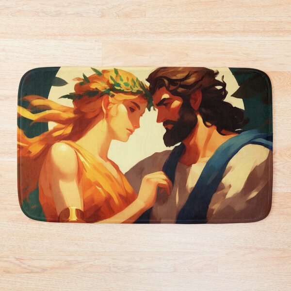 Item preview, Dioses Zeus y Demeter designed and sold by manbaito.