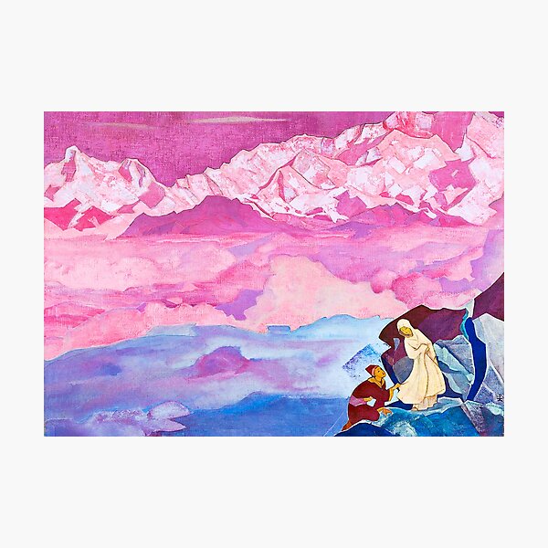 Item preview, nicholas roerich paintings art designed and sold by william-yojak.