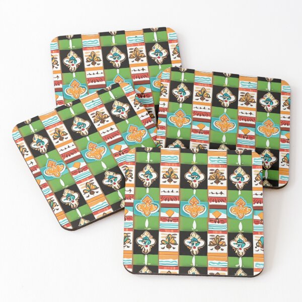 Item preview, Abstract New Orleans inspired pattern designed and sold by EasyPrints337.