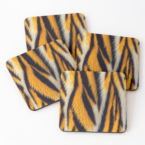 Item preview, soft tiger fur pattern designed and sold by AWalkPhoto.
