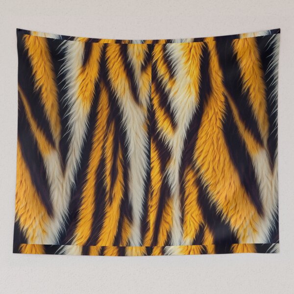 Item preview, soft tiger fur pattern designed and sold by AWalkPhoto.