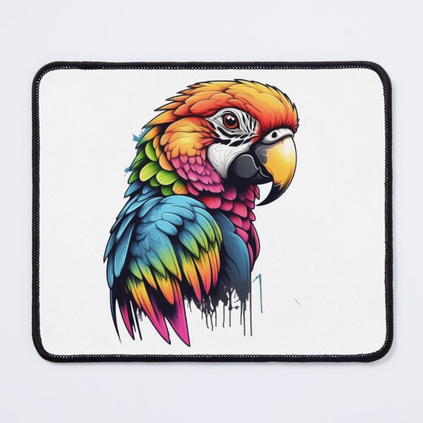 Item preview, Impressive design of a cute parrot for a t-shirt designed and sold by CharlieDesings.
