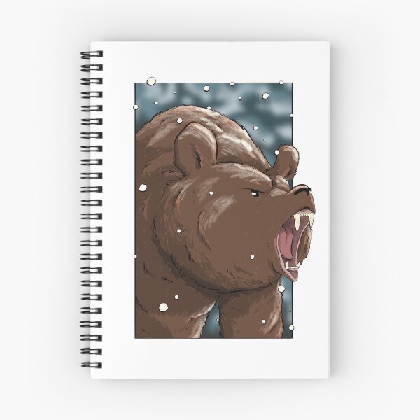 Item preview, Fierce Brown Bear designed and sold by Squeak Studio.