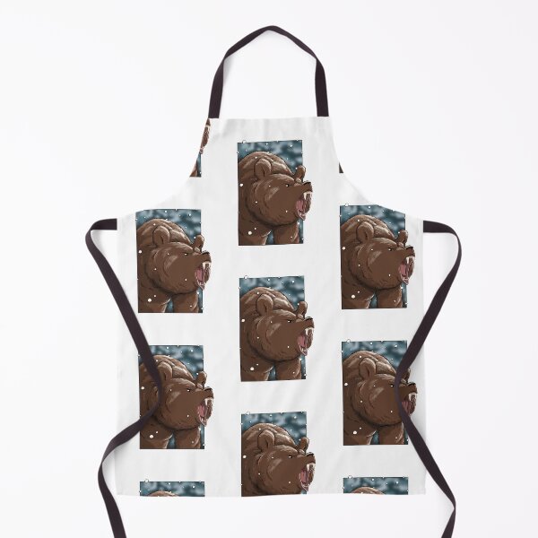 Item preview, Fierce Brown Bear designed and sold by Squeak Studio.