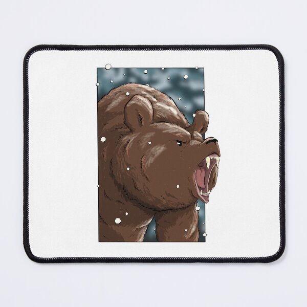 Item preview, Fierce Brown Bear designed and sold by Squeak Studio.