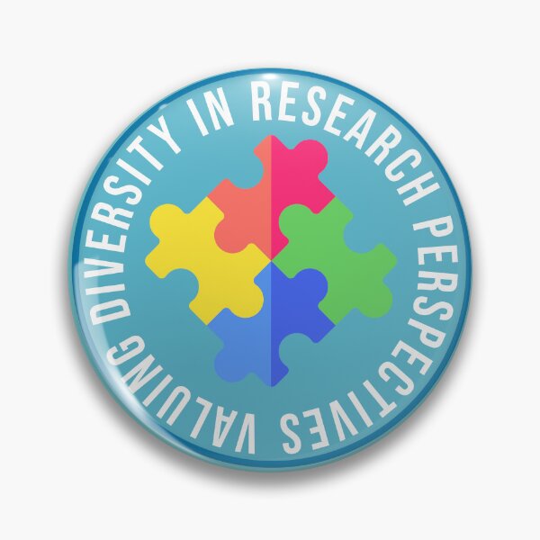 Item preview, valuing diversity in research, activism, academia,   designed and sold by Work life.