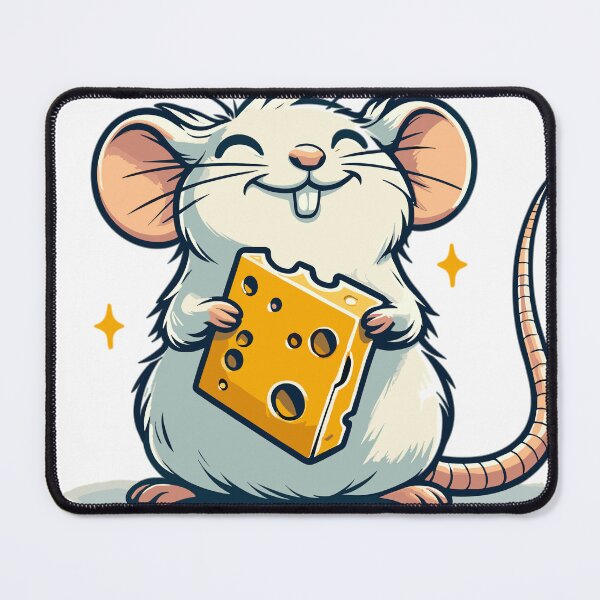 Item preview, Mouse with cheese designed and sold by LongIslandDesgn.