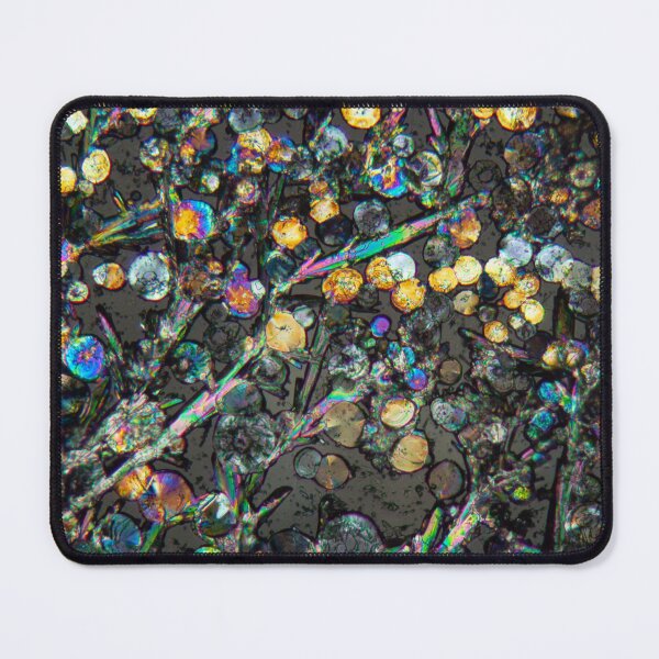 Item preview, Microscope photo of washing powder particles in polarized light designed and sold by Zosimus.