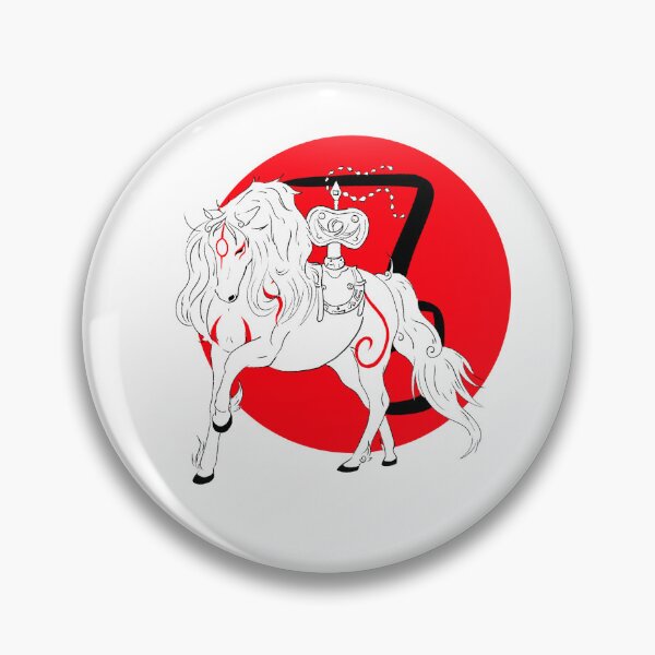 Item preview, Okami chibi horse designed and sold by MissAxelle.