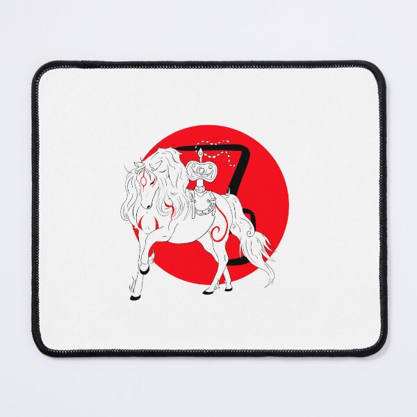 Item preview, Okami chibi horse designed and sold by MissAxelle.