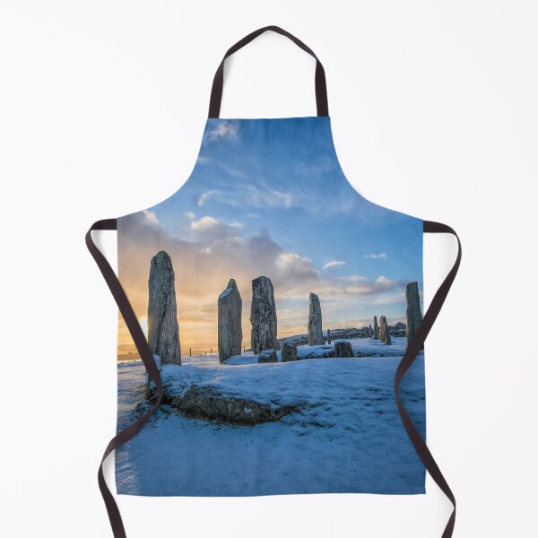 Item preview, Snowy Callanish Sunrise designed and sold by fairyfreak.