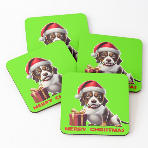 Item preview, Dog in Christmas outfit. designed and sold by MacMerch121.