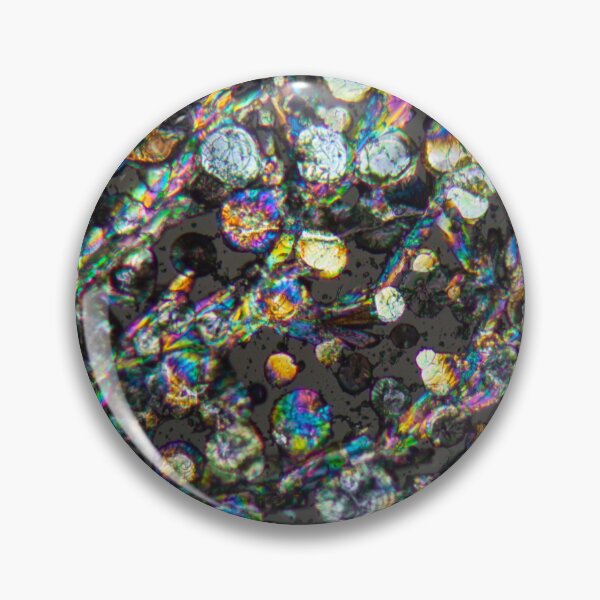 Item preview, Microscope photo of washing powder particles in polarized light designed and sold by Zosimus.