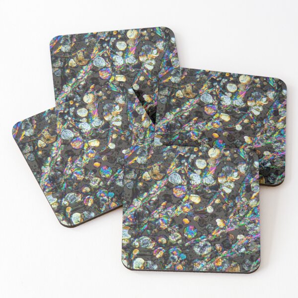 Item preview, Microscope photo of washing powder particles in polarized light designed and sold by Zosimus.