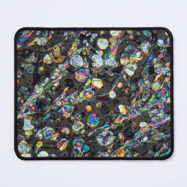 Item preview, Microscope photo of washing powder particles in polarized light designed and sold by Zosimus.