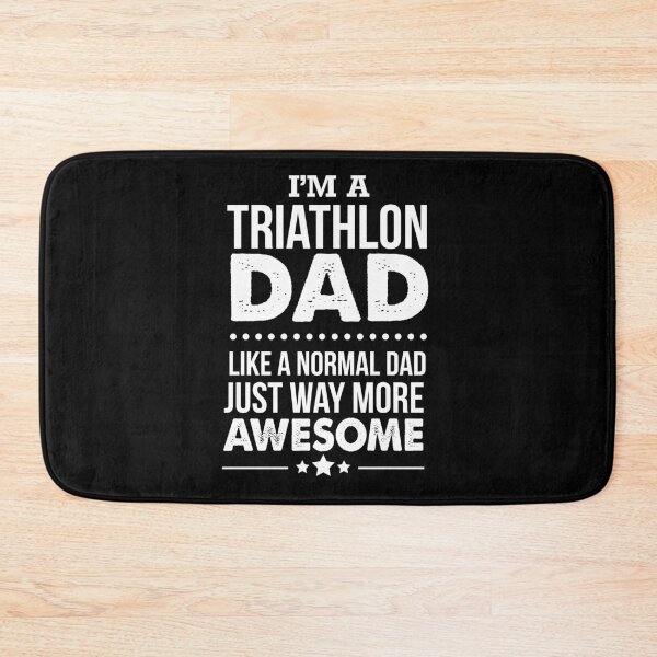Item preview, I am a Triathlon Dad, TRI, swim bike run 70.3, triathlon daddy gift designed and sold by Pau Baz.