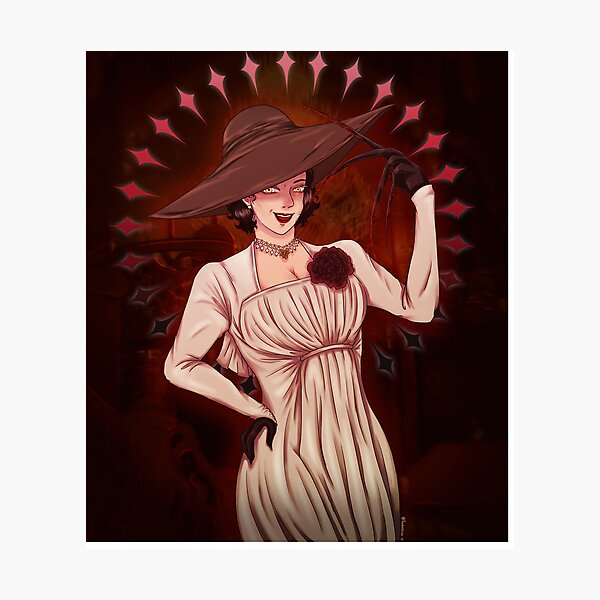 RE:Village - Lady Dimitrescu" Art Print for Sale by Tsub4kiS4nn | Redbubble