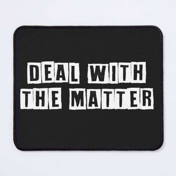Artikelvorschau, Deal with the Matter - DnB T-Shirt v2 entworfen und verkauft von CoffeeRocket81.