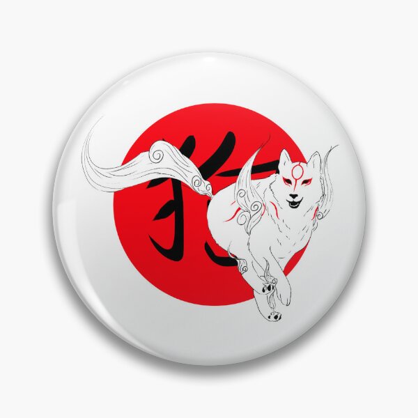 Item preview, Okami chibi dog designed and sold by MissAxelle.