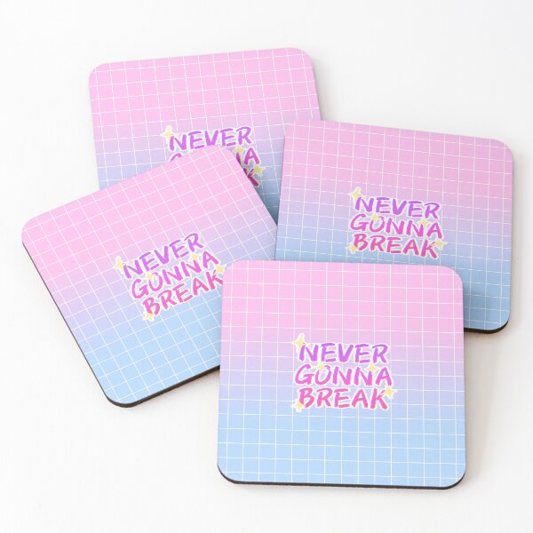 Item preview, Never Gonna Break retro aesthetic motivational inspo design designed and sold by Kayochine.