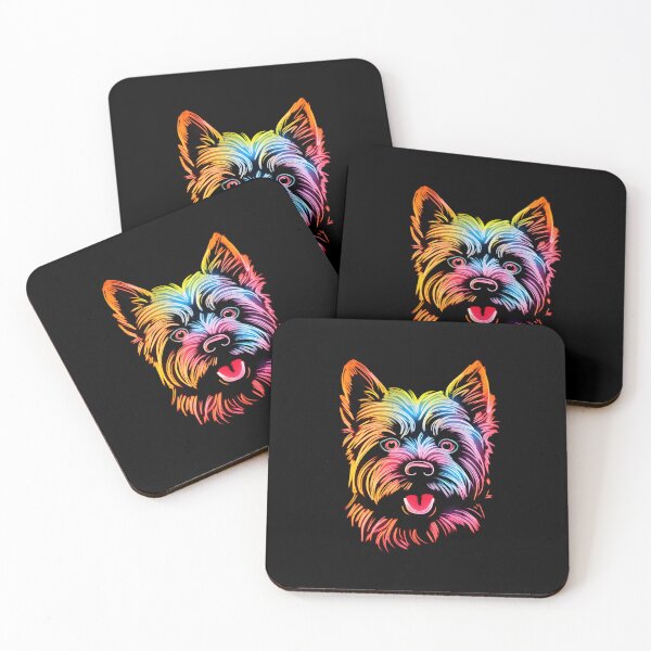 Artikelvorschau, Neon Norwich Terrier entworfen und verkauft von CUTEDOGGIEZ.