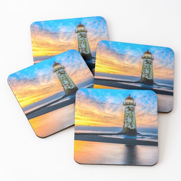 Item preview, Talacre Lighthouse Sunset Wales designed and sold by AJEvans.