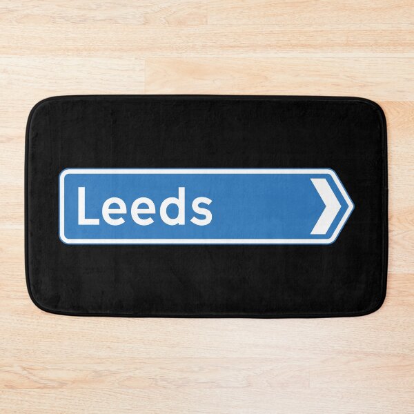 Item preview, Leeds Bound - Blue M62, M1, A1(M) Motorway Sign designed and sold by WilliamsonMedia.