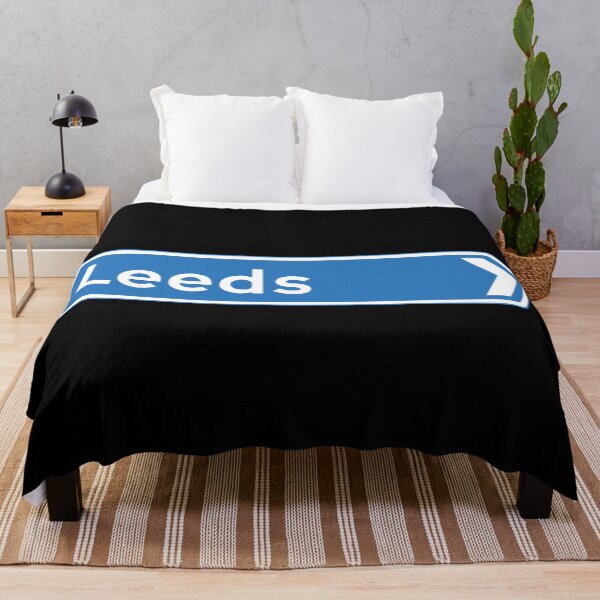 Item preview, Leeds Bound - Blue M62, M1, A1(M) Motorway Sign designed and sold by WilliamsonMedia.