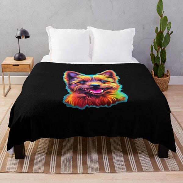 Artikelvorschau, Norwich Terrier Neon-design entworfen und verkauft von CUTEDOGGIEZ.